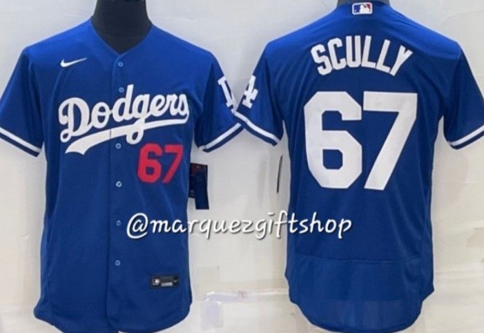 Men's Vin Scully Dodgers Jerseys