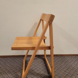 Maple Wood Folding Chairs