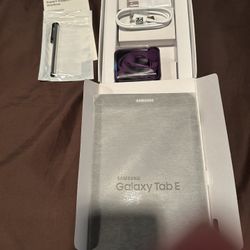 Samsung Galaxy Tab E Tablet Never Used