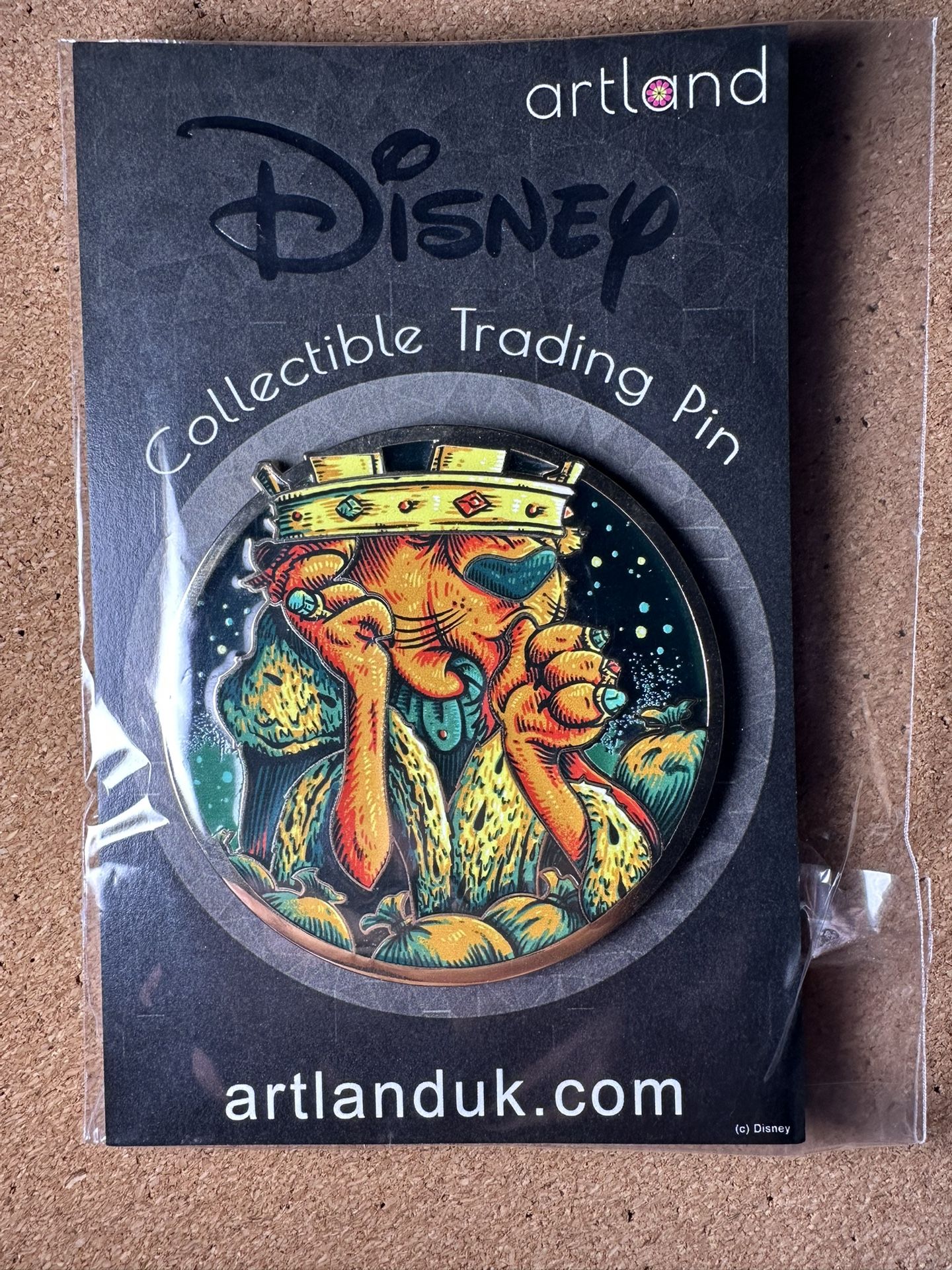 Disney Artland Robin Hood Prince John LE 200 pin