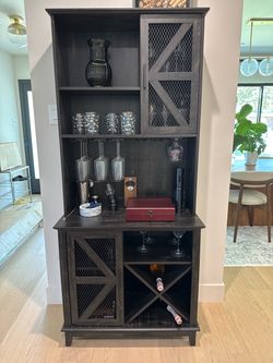 Bar Cart Style Hutch
