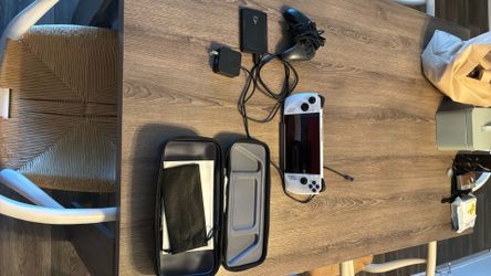 ASUS Rog Ally with accessories