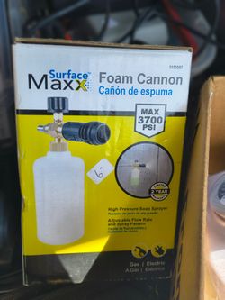 Surface Maxx Foam Cannon Pressure Washer Attachment