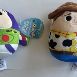 Buzz Lightyear And Woody Squishmallows - 5”