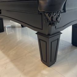 Pool Table 8ft ( Free Delivery & Set Up & New Color Felt Of Your Choice )