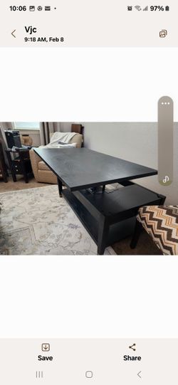 Lift Top Coffee Table