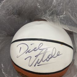 Dick Vitale Signed basketball