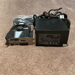 ALLIED 500W Power Supply & ASUS GTX 1060