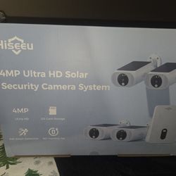 Hissue 4 Mp Camaras Solar Wireless