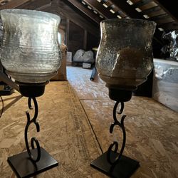 Two Candle Holders