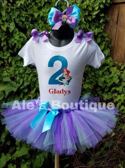 Little mermaid tutu outfit