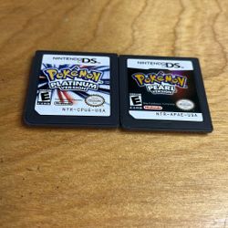 Nintendo DS - Pokemon White And Pearl Reproduction Cartridges
