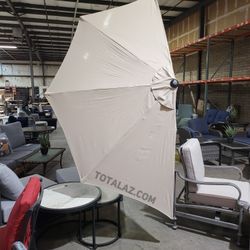 Half Umbrella Patio Outdoor Shade