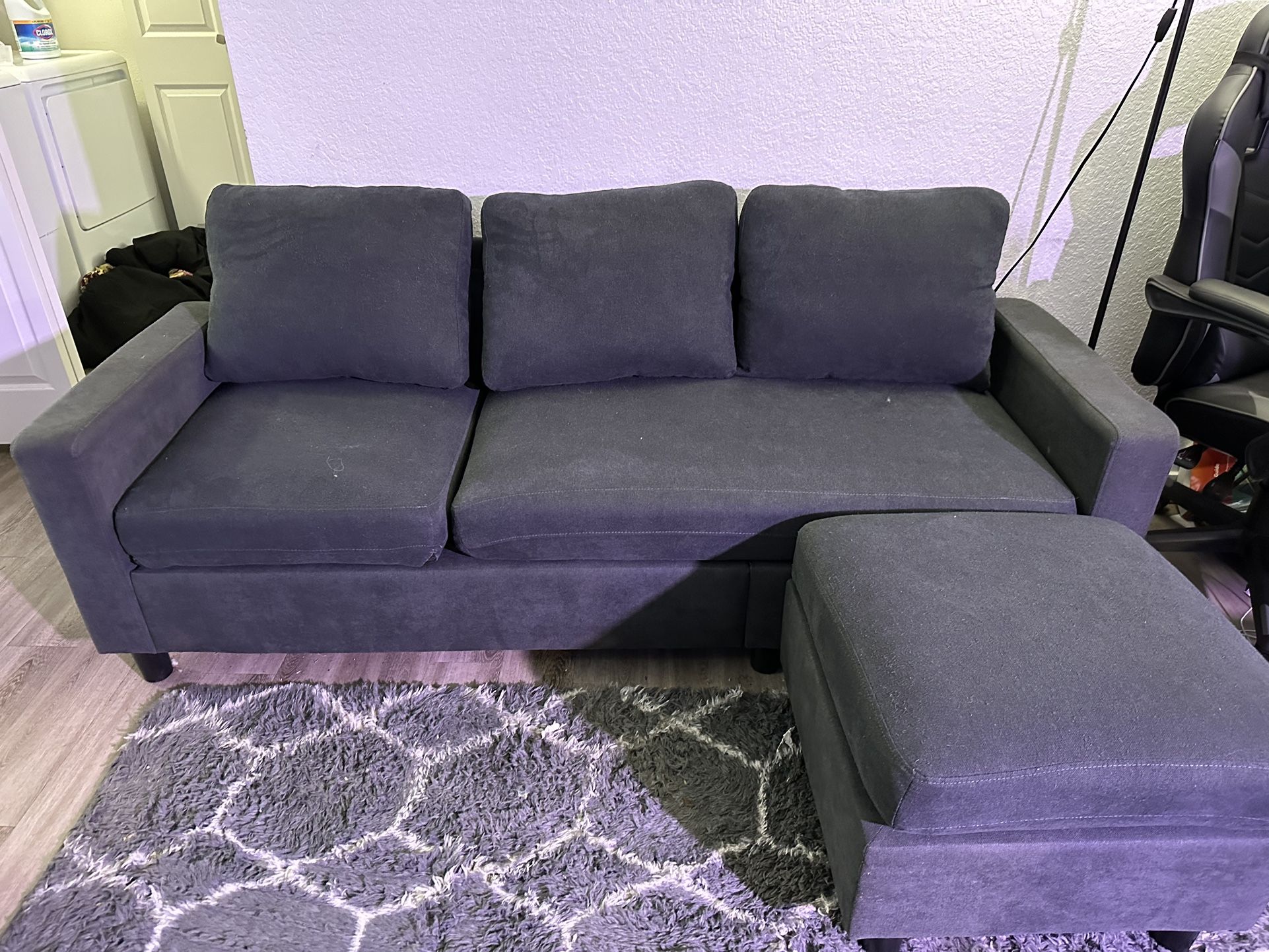 Couch With Ottoman