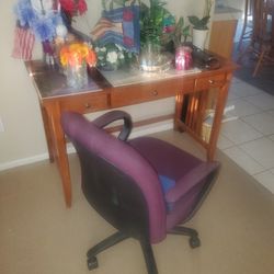 Small Desk W/chair