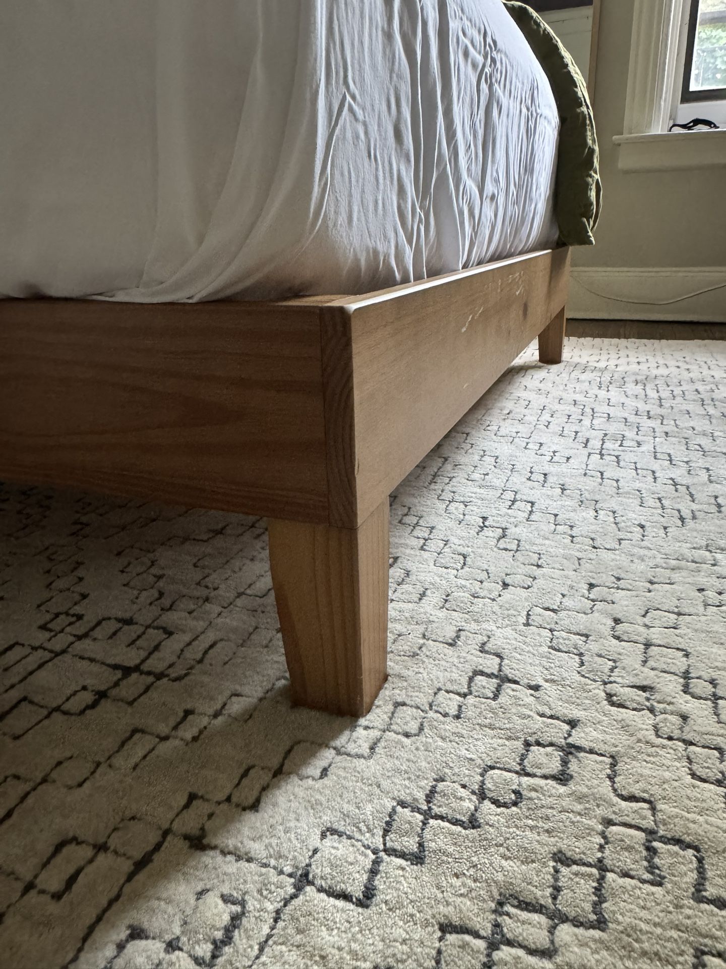 Queen Sized Wooden Bed Frame