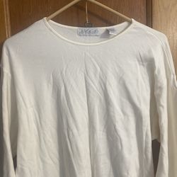 Lord & Taylor Women Top L Long SleevevCreme
