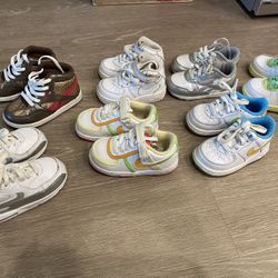 Nike & Reebok Sizes 5c & 6c $ 120