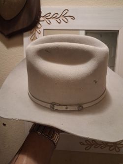 Vintage 1970s, silver belly 10X Stetson Santonio rodeo collection