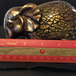 Vintage Elephant Statue Small