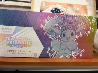 Pokémon Scarlet & Violet Prismatic Evolutions Super-Premium Collection