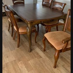 Dining Table And Chairs  - Moving