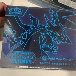 Mega Evolution Phantasmal Brand New Pokémon Center I Have Two Brand New Ones Sealed Up  Pokemon Cards