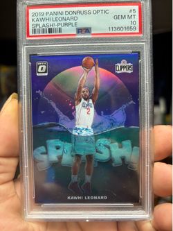 PSA graded Kawhi Leonard