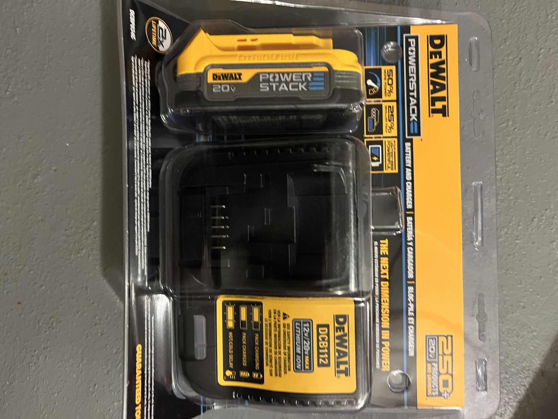 Dewalt 20v Power stack With Charger $100