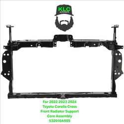 For 2022 2023 2024 Toyota Corolla Cross Front Radiator Support Core Assembly 532010A905