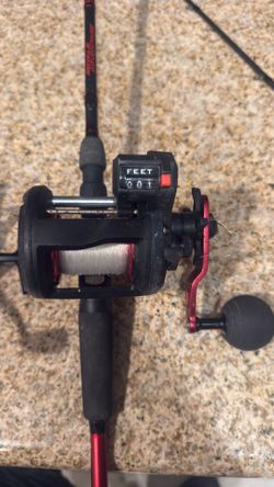 Daiwa Sealine Line Counter Reel + KastKing Rod & Reel Bundle