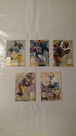 Collectibles cards Rams