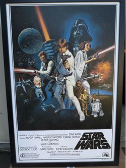 Star Wars display/poster