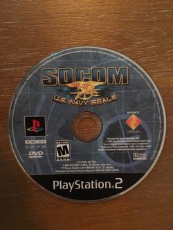 Sony PlayStation ps2 socom is navy seals