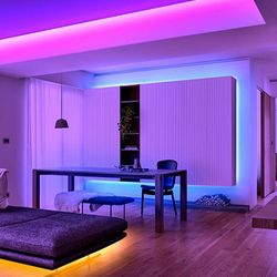 65.5ft LED Strip Lights - Changing Colors with Remote