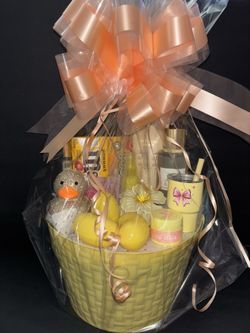 Beautiful Yellow Theme Easter basket 🐣