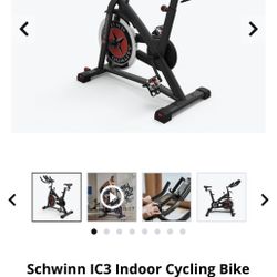 Schwinn IC3 indoor bike