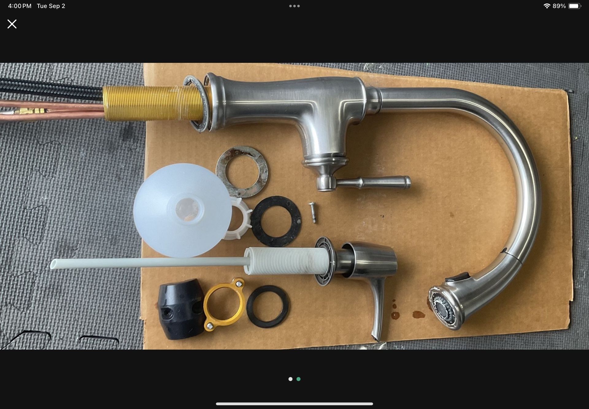 Stainless Steel Kitchen Faucet