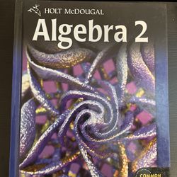 Holt Mcdougal Algebra 2 Textbook 