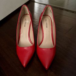 Call It Spring Red High Heel Shoes