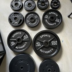 Gym Equipment Weights Plates Olympic Dumbbell 