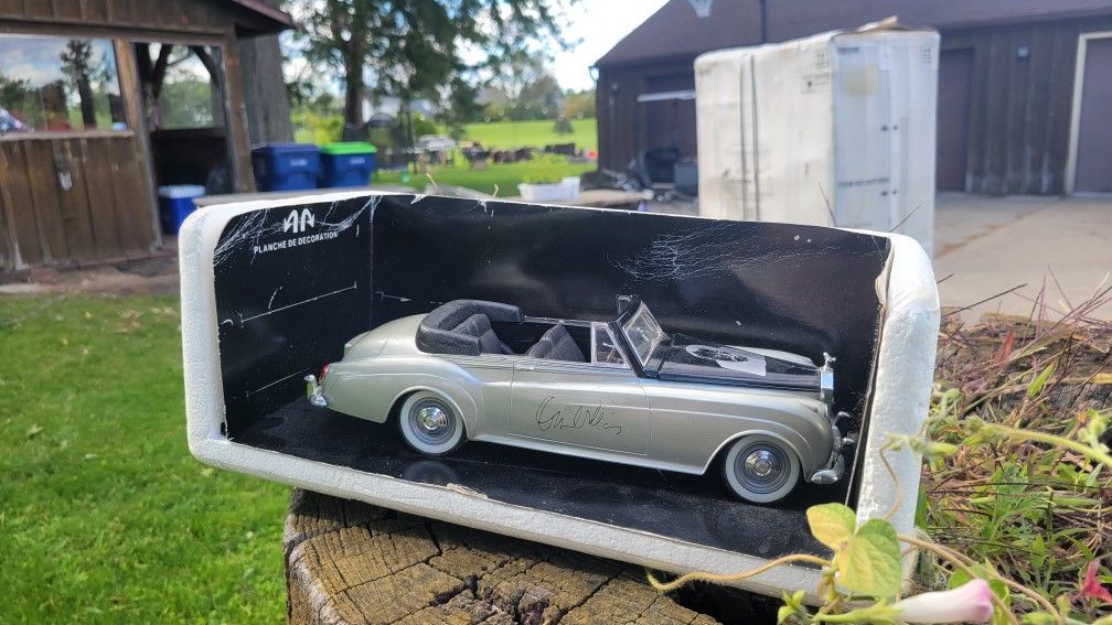 1961 Die-Cast Model Signed Rolls Royce
