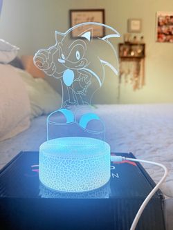 Sonic the Hedgehog 3D LED Night Light