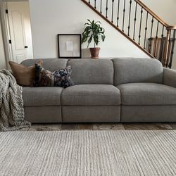 Pottery Barn Reclining Sofa