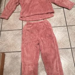 Yeokou Brand: 🩷 Women's Fleece Pajamas Set. Fluffy Sleepwear. Warm Sherpa with Pullover Top and Pants with Pockets NEW WITHOUT TAGS  