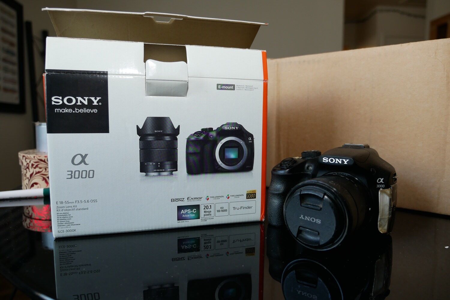 Sony Alpha a3000 ILCE-3000K w/ 18–55mm OSS Lens