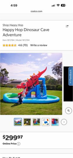 Shop Happy Hop Happy Hop Dinosaur Cave Adventure Item 1872194 | Model 1872194