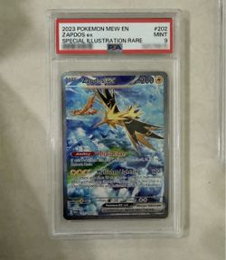 PSA 9 Zapdos ex Special Illustration Rare Pokemon Card