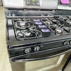 Black Kenmore Gas Stove