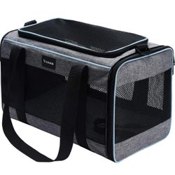 NEW  Vceoa 19x12x12 Inches Cat, Dog Carrier for Pets Up to 22 Lbs,